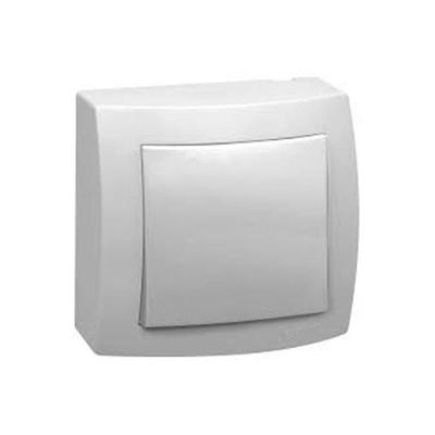 Interruptor Paralelo Sistema X 675001 1 Tecla 10A 250V Bivolt Branco Pial