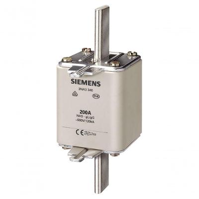 Fusível NH03 Proteção Elétrica Alta Tensão 500VCA 440VCC 630A Siemens 3NA3372