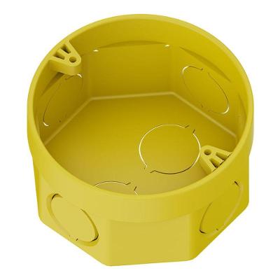 Caixa de Embutir 33043171 com Proteção Mecânica Amarelo Tigre 3X3