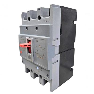 Disjuntor Caixa Moldada Tripolar Magnético Ajustável SD250M com Proteção Térmica Inox Steck 250A
