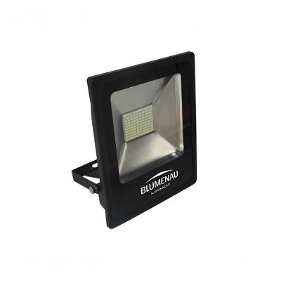Refletor LED Play 30W Verde 2280Lm Bivolt IP66 Preto Blumenau