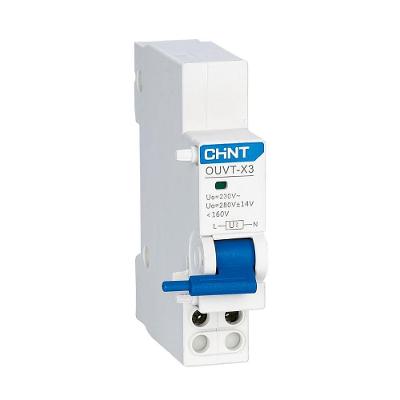 Módulo de Sub-sobretensão OUVT-X3 Proteção Contra Sobretensão-Subtensão 220V Chint