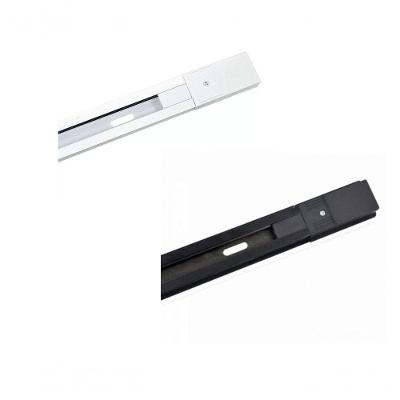 Trilho Eletrificado 6055 com Canaleta Bivolt Preto Nordecor 100CM