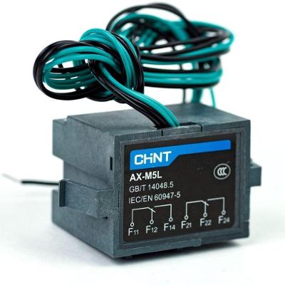 Contato Auxiliar para Disjuntores AX-M5L 1NAF Esquerdo Bivolt Chint