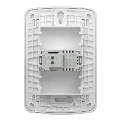 Conjunto Placa 2x4 com Dimmer Rotativo para LED Branco Schneider S3B65550
