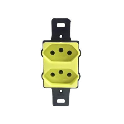 Conjunto Embutir para Condulete com 2 Tomadas 2P+T 20A NBR14136 10019 Bivolt Pezzi