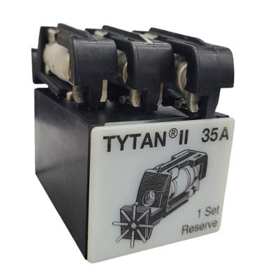 Conjunto de Fusíveis Z-SLS-B-35A com Função de Sinalização Preto Eaton 35A