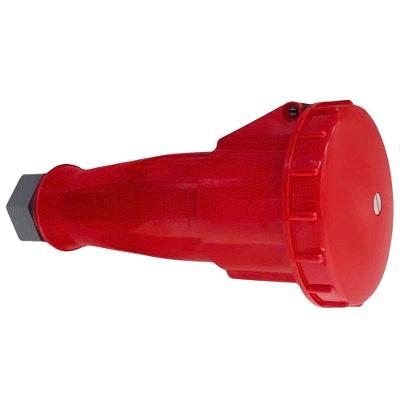 Tomada Industrial Móvel A4556 3P+T 63A IP44 380-440V Vermelho Steck