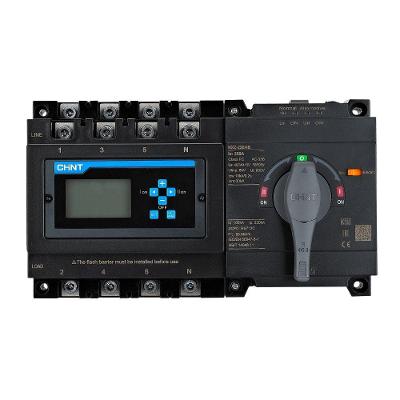 Chave de Transferência Automática NXZ-250-4B com Monitoramento de Falta de Fase Inox Chint 160A 220V