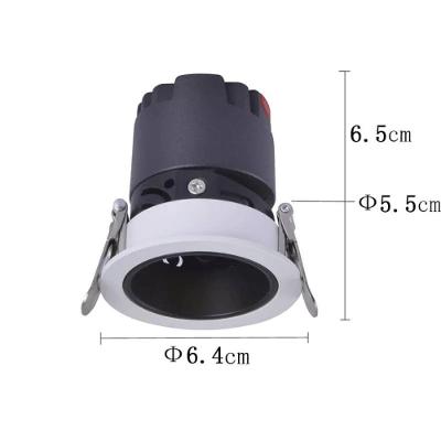 Spot Led Embutir Zagle 5W 2700K 400LM IRC97 Bivolt IP20 Branco Nordecor 6442