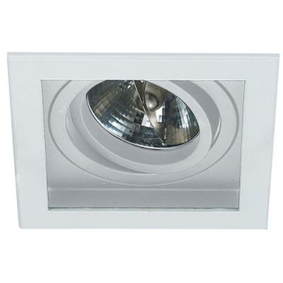Spot Dicróica NS7701B Conecta com Moldura AR70 Embutir Alumínio Branco Bella Iluminação