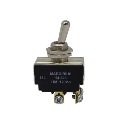 Chave Continental Bipolar CS-300A 15A Controle Fase e Neutro Inox Margirius