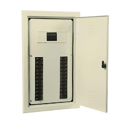 Quadro de Distribuição QDSTG-II com Barramento 225A Bivolt Bege Cemar 56 Disjuntores