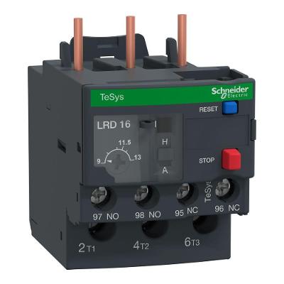 Relé Bimetálico LRD16 com Proteção Térmica para Motores Trifásicos Até 5.5kW-400V Inox Schneider