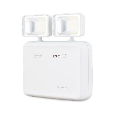 Luminária de Emergência 42482 2 Faróis 42 Leds 2200lms Branco Segurimax