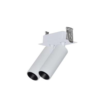 Spot Led Kona Duplo Embutir 2x3W 2700K 480LM Bivolt Branco Nordecor