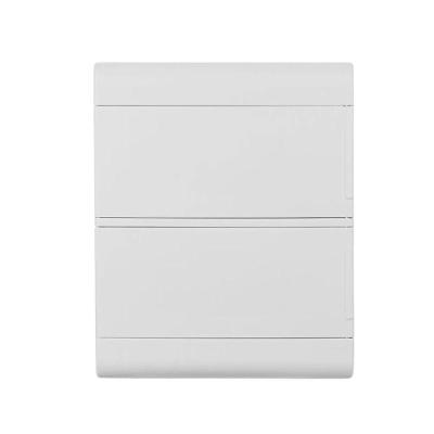 Quadro de Distribuição SCV24PO 24 Disjuntores Porta Opaca Reversível Branco Steck 31CM