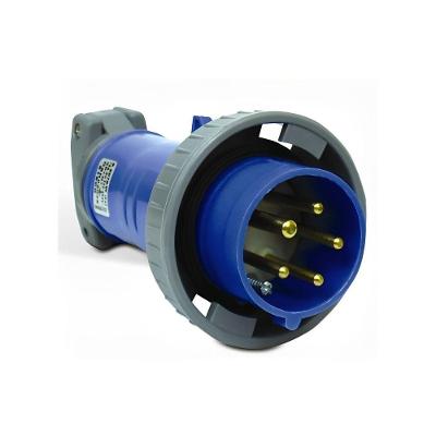 Plugue Industrial Movel S4279W 32A 3P+T 220-250V IP67 Azul Steck