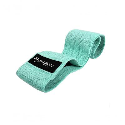 Mini Hip Band Pro Elástico Extensor com Resistência Forte 16 à 20KG Verde Bravus