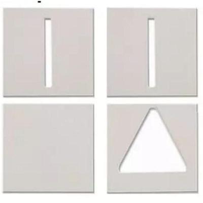 Arandela Sextavada Kasse Facho com Facho Duplo e Design Sextavado Branco Brilho Metaldomado