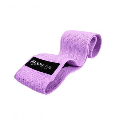 Acessório para Exercícios Mini Hip Band Pro com Sistema Antideslizamento Roxo Bravus 8CM
