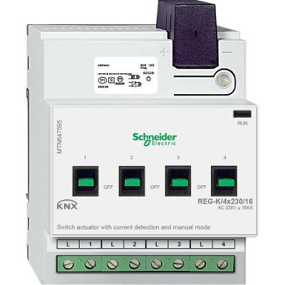 Módulo Atuador Reg-K-4X230-16 com 4 Contatos 230V Schneider Electric