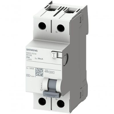 Interruptor DR 5SV5 314-0MB com Proteção Contra Corrente de Fuga Tipo AC 220V Siemens