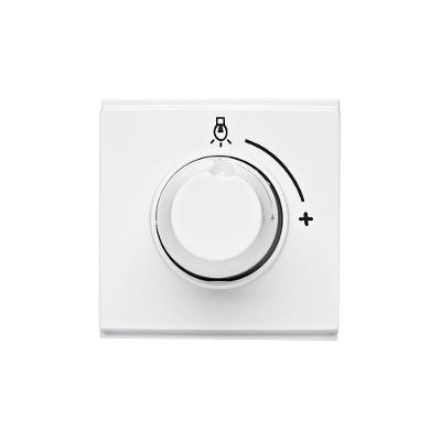 Interruptor Dimmer Rotativo Brava Regula Luminosidade Superfície Extra Brilho Branco Soprano