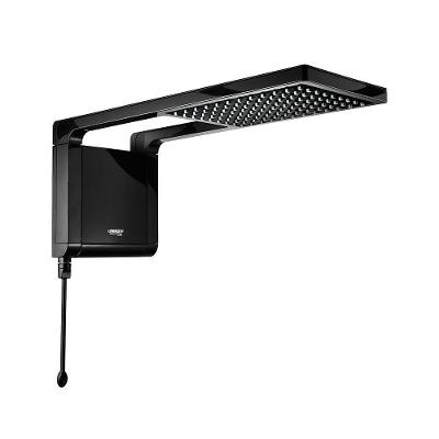 Ducha Acqua Storm Ultra Eletrônica 7800W Instalação de Parede Preto Lorenzetti 220V