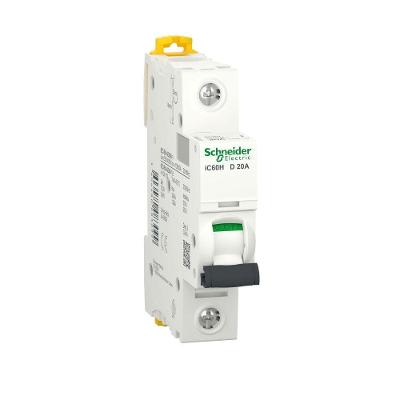 Disjuntor Modular Acti9 Ic60 Monopolar Curva D 70kA 220-240VCA Branco Schneider Electric