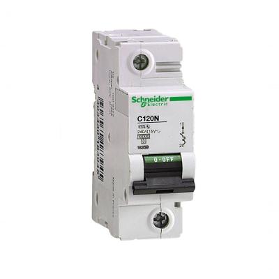 Disjuntor em Miniatura C120N Monopolar Curva C 125A Termomagnético Schneider Electric