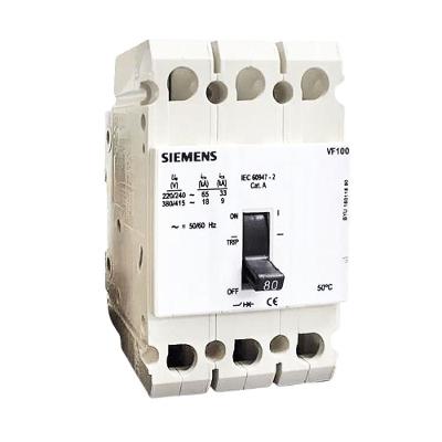 Disjuntor Caixa Moldada Tripolar 3VF2213 com Proteção Inox Siemens 20A