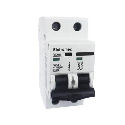 Disjuntor Bipolar Elmd-2C70 70A Curva C Protecao Bivolt Inox Eletromec