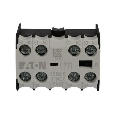 Contato Auxiliar XTMCXFA22 4 Polos 2NA+2NF Montagem Frontal 10A Eaton