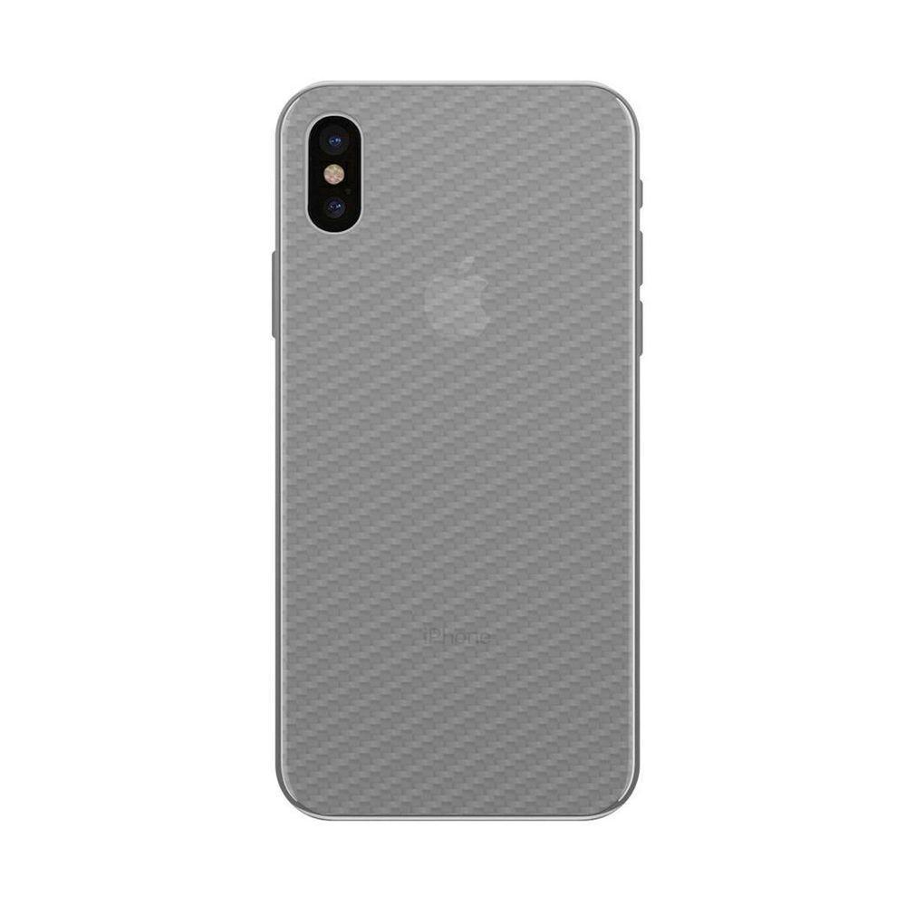 Película Traseira De Fibra De Carbono Transparente Para Iphone X E Xs - Gorila Shield - 1