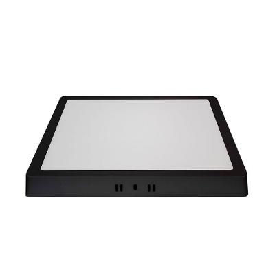 Plafon Led Quadrado 80856001 Sobrepor 24W 1800Lms Preto Blumenau Iluminação
