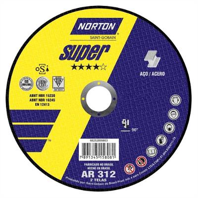 Disco de Corte AR 312 para Manutencao Pesada Bivolt Norton 7X3,2X7-8