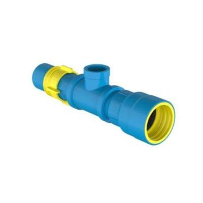Conexão para Tubulação de Gás Derivação Rosca Gás EP 2 X 2" Engate Roscável PVC Tigre
