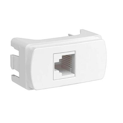 Tomada para Telefone Miluz RJ11 2 Fios Branco Schneider Electric