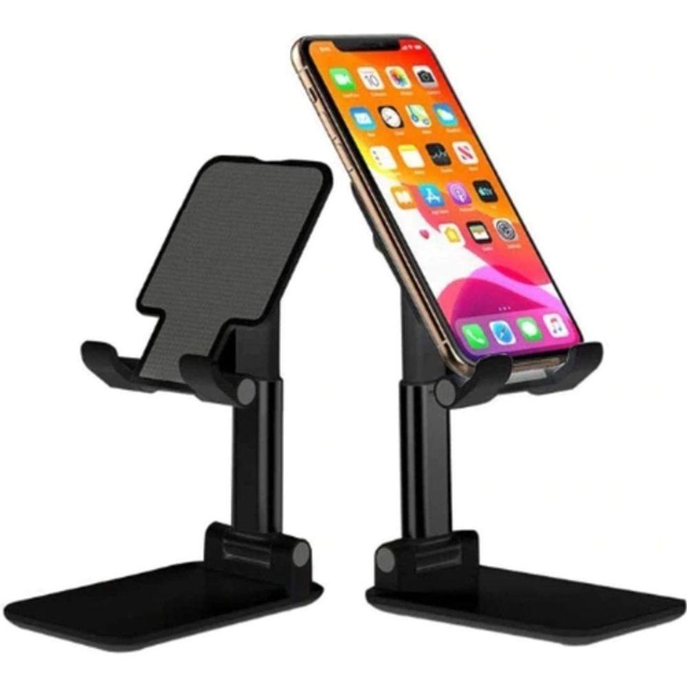 Suporte De Mesa Universal Para Celular E Tablet Le-049- Preto - 1