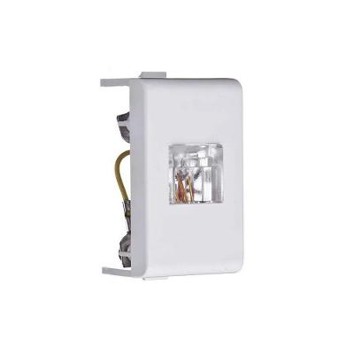 Tomada para Telefone Decor RJ11 2 Fios 1 Módulo Branco Schneider Electric