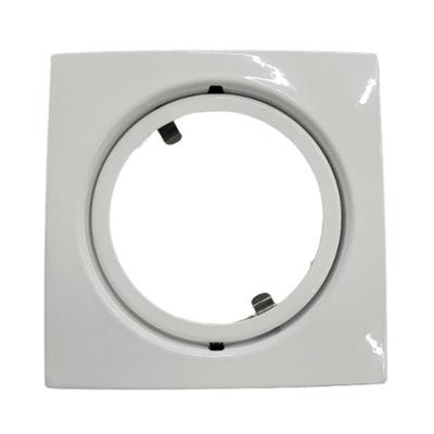 Spot Dicroica MF 075 Embutir Quadrado Foco Recuado Branco Bivolt