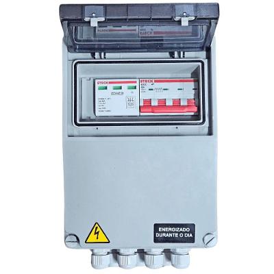 Quadro String Box SSTB11 32A 1000VCC IP67 com Disjuntor e DPS Steck Inox