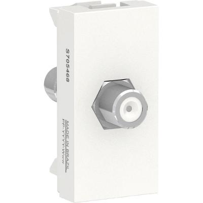 Módulo Tomada Antena TV Coaxial Orion com Conexão Branco Schneider Electric S70546804
