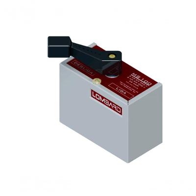 Chave Monofásica Simples Sobrepor MS100 para Motores com Partida Inox Lombard