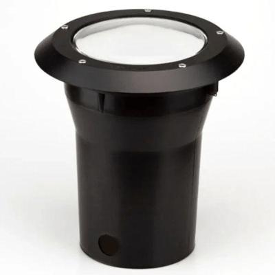 Projetor Embutir Solo Liso 12100 com IP65 Preto Germany 225MM