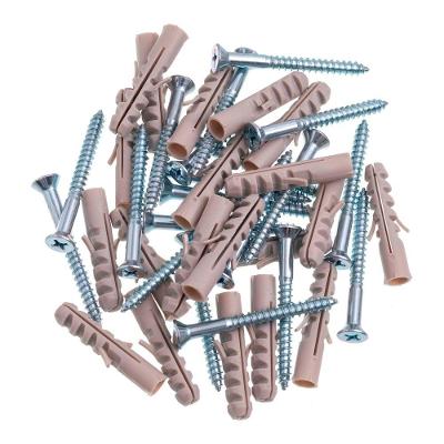 Parafuso com Bucha Parafuso com Bucha 10mm Fixação Firme Inox Bemfixa 20 Unidades