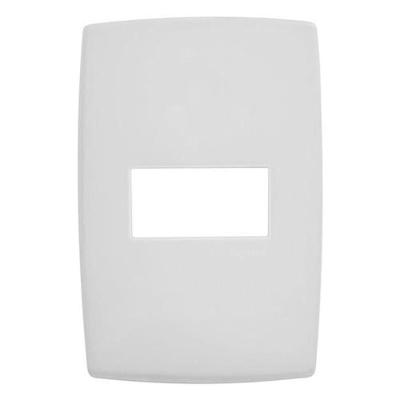 Placa para Interruptor 618505 Pial Plus com Design Original Branco Pial
