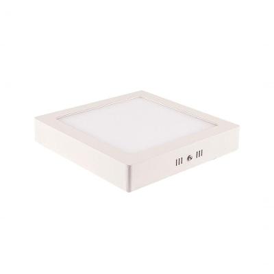 Plafon LED Quadrado 80806004 Sobrepor 18W 6500K Branco Blumenau Iluminação