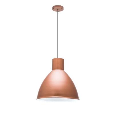 Pendente Niê3 para Iluminacao Decorativa Design Moderno Cobre Incolustre 27CM Bivolt